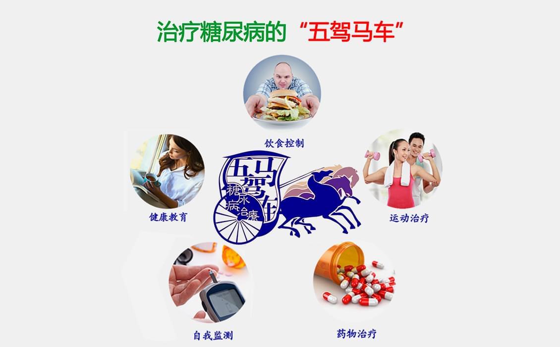 治疗糖尿病的“<a href='http://www.dana11.com/ktzs/tnbbfz/138.html' target='_blank'><u>五驾马车</u></a>”